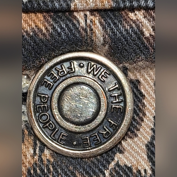 Cheetah Print Denim Jacket - Picture 2 of 6